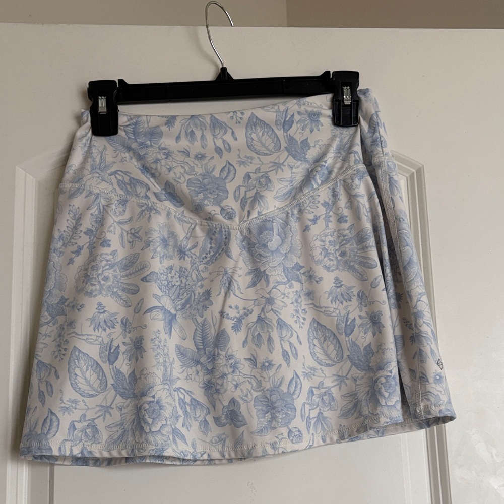 Antonio Melani Floral Blue and White Women's Skirt